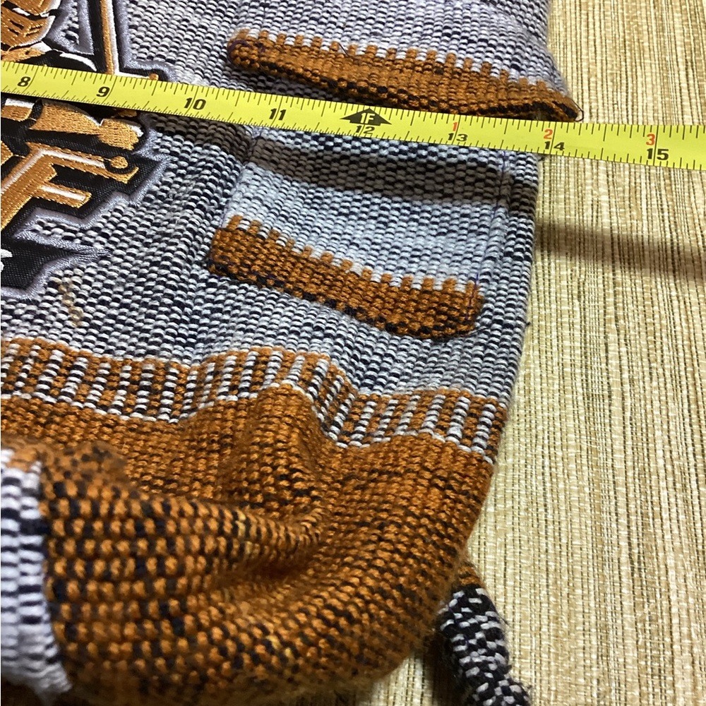 UCF Knights Brown and Gray Backpack Woven Boho - Picture 6 of 8
